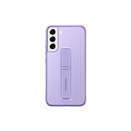 Samsung Galaxy S22+ 5G Hardened Protective Back Cover with Stand, Purple - Phone Cover