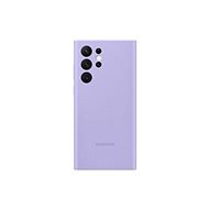 Samsung Galaxy S22 Ultra 5G Silicone Back Cover Purple - Phone Cover