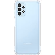 Samsung Galaxy A13 Félig átlátszó hátlap tok átlátszó - Telefon tok