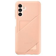 Samsung Galaxy A13 5G Back cover with card pocket peach - Phone Cover