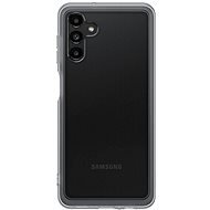 Samsung Galaxy A13 5G Semi-transparente Rückseite Abdeckung schwarz - Handyhülle