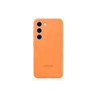 Samsung Galaxy S23 Szilikon hátlap Orange - Telefon tok
