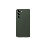 Samsung Galaxy S23+ Bőr hátlap Green - Telefon tok