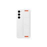 Samsung Galaxy S23+ Silicone back cover with loop white - Phone Cover