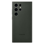 Samsung Galaxy S23 Ultra Silikónový zadný kryt Green - Kryt na mobil