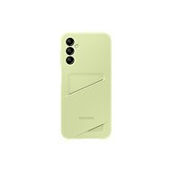 Samsung Backcover mit Kartenfach für Galaxy A14 Lime - Handyhülle