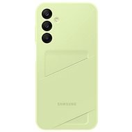 Samsung Galaxy A25 5G Backcover mit Kartenfach Lime - Handyhülle