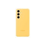 Samsung Galaxy S24 Silikonový zadní kryt Yellow - Phone Cover
