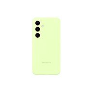 Samsung Galaxy S24 Silikonový zadní kryt Light Green - Phone Cover
