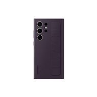Samsung Galaxy S24 Ultra Backcover mit Schlaufe Dark Violet - Handyhülle