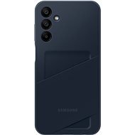 Samsung Galaxy A15 sötétkék tok kártyatartóval - Telefon tok