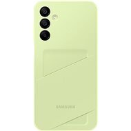 Samsung Galaxy A15 Backcover mit Kartenfach Lime - Handyhülle