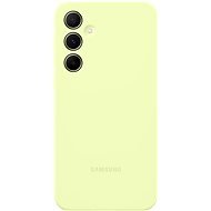Samsung Galaxy A55 Silikonový zadní kryt Lime - Phone Cover