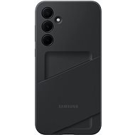 Samsung Galaxy A35 Back-Cover mit Kartenfach Schwarz - Handyhülle