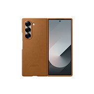 Samsung Galaxy Z Fold6 Vegan Leather Protective Cover Brown - Phone Cover