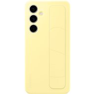 Samsung Galaxy S24 FE Standing Grip Case Yellow - Phone Cover