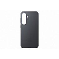 Samsung Galaxy S25 Vegan Leather Back Cover Black - Phone Cover