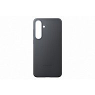 Samsung Galaxy S25+ Vegan Leather Back Cover Black - Phone Cover