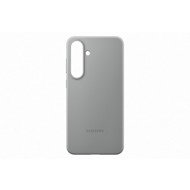 Samsung Galaxy S25+ Vegan Leather Back Cover Gray - Phone Cover