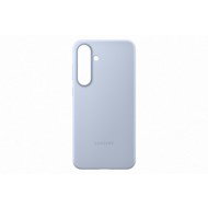 Samsung Galaxy S25+ Vegan Leather Back Cover Light Blue - Phone Cover