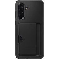 Samsung Galaxy A36 Back cover with card pocket Black - Phone Cover