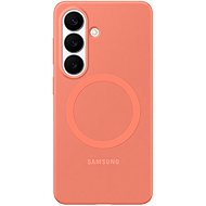 Samsung Galaxy S26 Silicone cover with magnet Coralred - Phone Cover