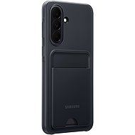 Samsung Galaxy A37 Back cover with card pocket Black - Phone Cover
