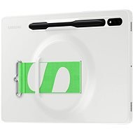 Samsung Galaxy Tab S8 Zurück Abdeckung mit Schleife weiß - Tablet-Hülle