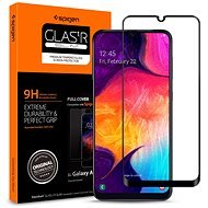 Spigen Glass FC HD Black Samsung Galaxy A50 - Üvegfólia