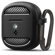 Spigen Rugged Armor Matte Black Google Pixel Buds 2a - Kopfhörer-Hülle