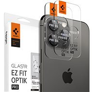 Spigen tR EZ Fit Optik Pro 2 Pack Black iPhone 14 Pro/iPhone 14 Pro Max/15 Pro/15 Pro Max - Ochranné sklo na objektív