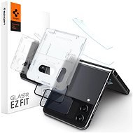 Spigen EZ Fit Cover+Hinge Film 2 Pack FC Black für Samsung Galaxy Z Flip4 - Schutzglas