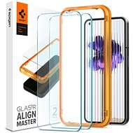 Spigen Glass AlignMaster 2 Pack Clear für Nothing Phone (1) - Schutzglas
