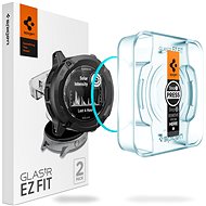 Spigen Glass tR EZ Fit 2 Pack Garmin Instinct 2X Solar - Glass Screen Protector