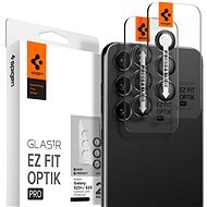 Spigen Glass EZ Fit Optik Pro 2 Pack, black - Samsung Galaxy S23/Galaxy S23+/Galaxy S24 - Kamera védő fólia