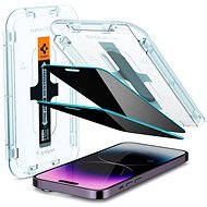 Spigen Glass EZ Fit Privacy 2 Pack iPhone 14 Pro - Schutzglas