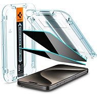 Spigen Glass tR EZ Fit HD Privacy 1 Pack iPhone 15 Pro Max - Schutzglas