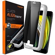 Spigen AlignMaster Glas.tR Privacy iPhone 8/7 - Üvegfólia