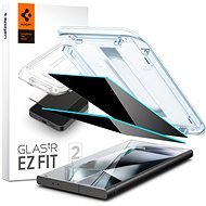 Spigen Glass tR EZ Fit Privacy 2 Pack Samsung Galaxy S24 Ultra üvegfólia - Üvegfólia