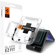 Spigen Glass tR EZ Fit Cover 2 Pack Samsung Galaxy Z Flip6/Z Flip7 FE - Glass Screen Protector