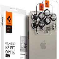 Spigen Glass tR EZ Fit Optik Pro 2 Pack L-s iPhone 17 Pro/16 Pro/16 Pro Max/17 Pro Max - Camera Glass