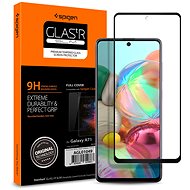 Spigen Glass FC, Black, Samsung Galaxy A71 - Glass Screen Protector