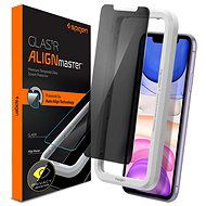 Spigen AlignMaster Datenschutz 1 Pack iPhone 11 - Schutzglas