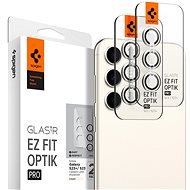 Spigen Glas EZ Fit Optik Pro 2 Pack Creme Samsung Galaxy S23/Galaxy S23+ - Objektiv-Schutzglas