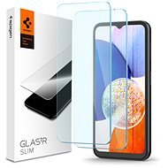 Spigen Glass tR Slim 2 Pack Samsung Galaxy A14/ A14 5G - Ochranné sklo na objektív