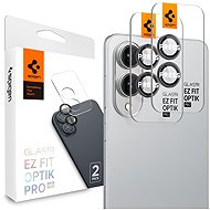 Spigen Glass tR EZ Fit Optik Pro HD 2 Pack Black Samsung Galaxy 2025 E - Camera Glass
