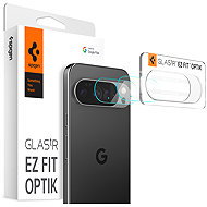 Spigen Glass tR EZ Fit Optik 2 Pack, crystal clear - Google Pixel 10 Pro - Camera Glass
