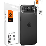 Spigen Glass tR EZ Fit Optik Pro 2 Pack Black - iPhone Air - Camera Glass