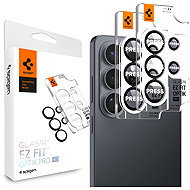 Spigen Glass tR EZ Fit Optik Pro HD 2 Pack Black Samsung Galaxy S26 - Camera Glass