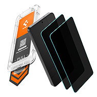 Spigen Glass tR EZ Fit Pro HD Privacy 2 Pack Transparency Samsung Galaxy S26 - Glass Screen Protector